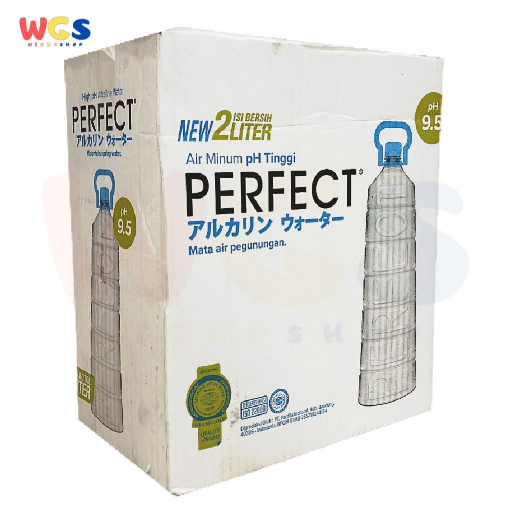 Perfect Alkaline Water pH 9.5 - 6 btl x 2000ml