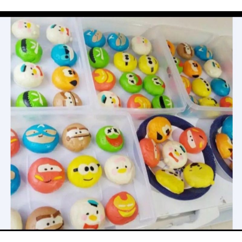 

Frozen Bakpao Karakter unyuuu isi 10pc