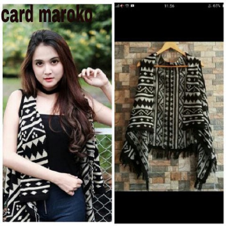 VVV Shop Cardigan Rajut Maroko / Outer Wanita / Cardigan premium / Cardigan B3RSHKA / Cardigan Rajut