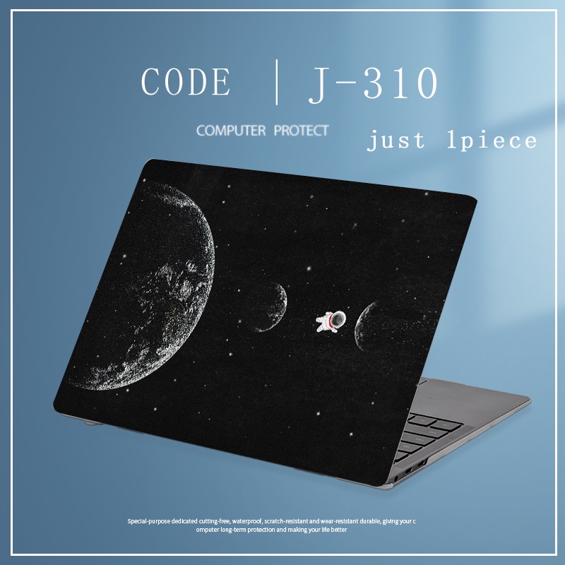 1pc Universal Bebas Potong (COD) Stiker Laptop Notebook Pelindung Cover Skin Untuk Semua Ukuran MacBook