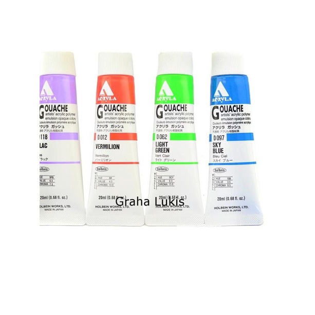 

Holbein Acryla Gouache 20ml