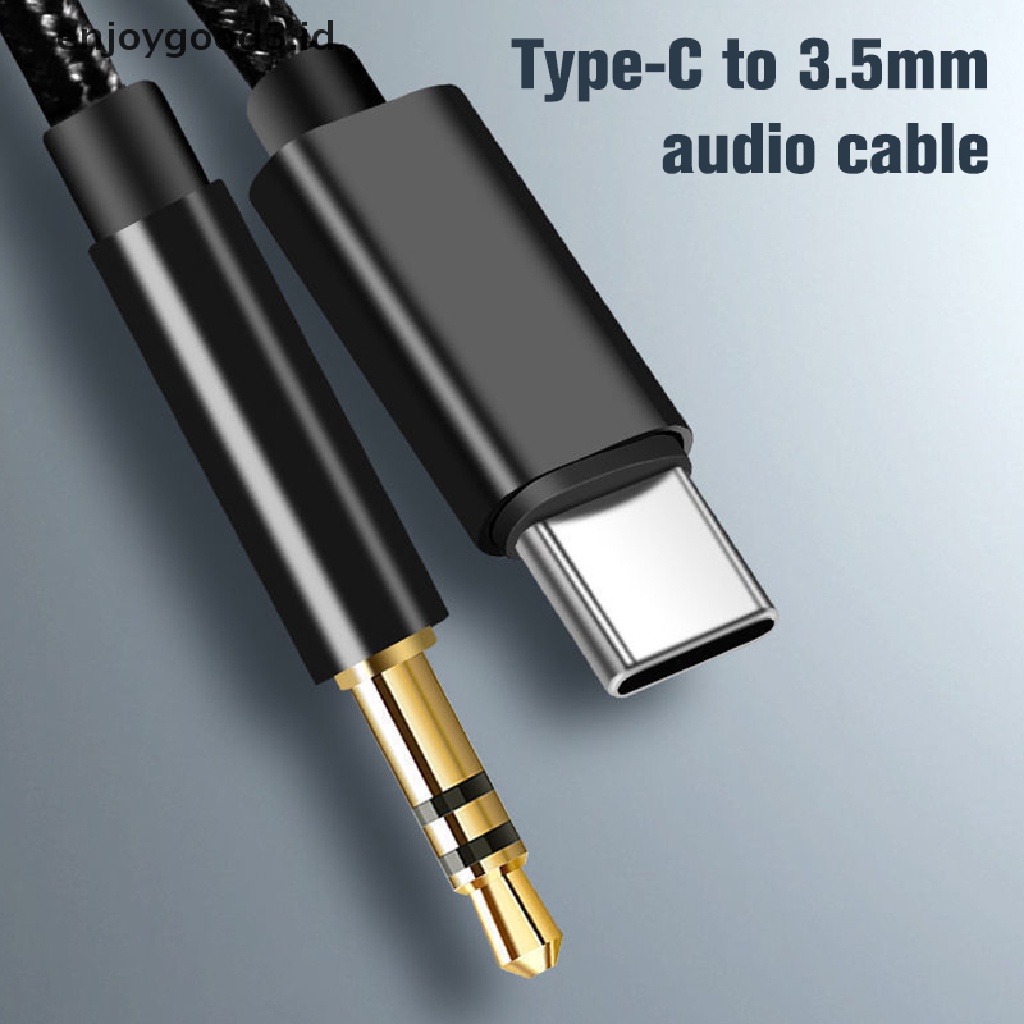 Kabel Adapter Usb Tipe C Ke Aux Audio 3.5mm Untuk Huawei / Xiaomi / Oppo / Vivo