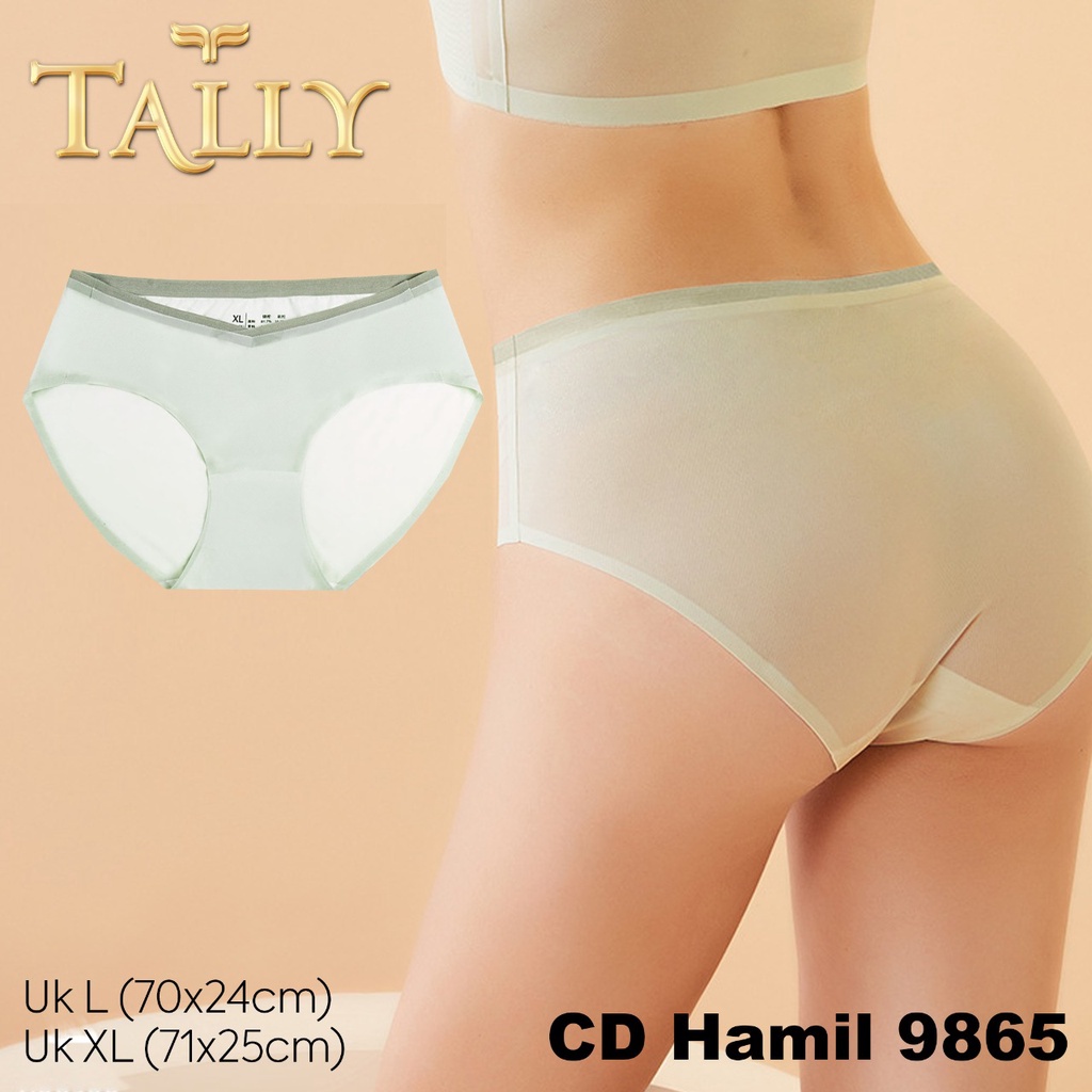 Celana Dalam Hamil Hipster dibawah Perut Muat Kehamilan 0 - 9 Bulan TALLY Maternity CD 9865
