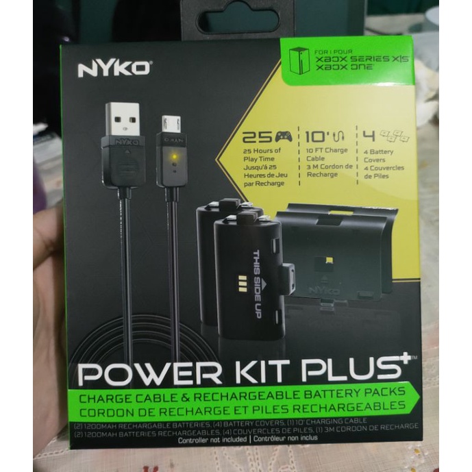 Nyko power kit plus for Xbox series X/S and Xbox one controller [ BARANG SECOND ]