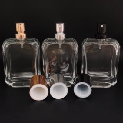 Botol Parfum V32408 50ml Pump press+Tutup FULL Perpcs