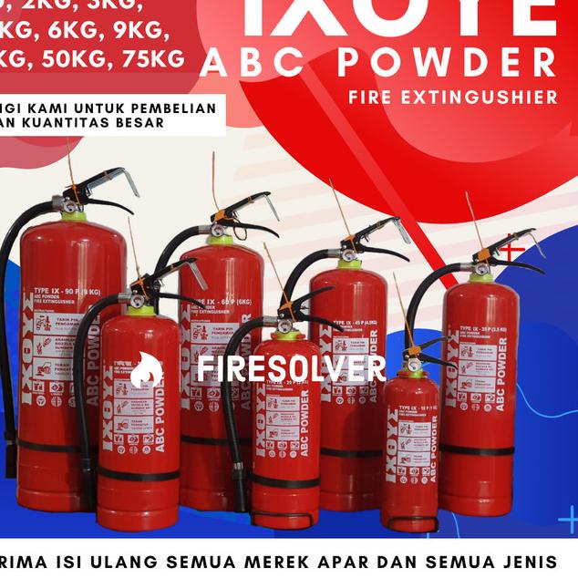 Alat Pemadam Kebakaran 3KG/APAR 3KG/Tabung Pemadam Api/IXOYE