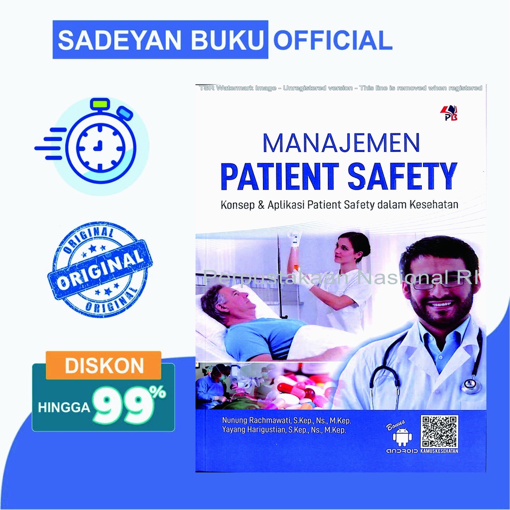 Jual Manajemen Patient Safety Konsep & Aplikasi Nunung Rachmawati, S ...