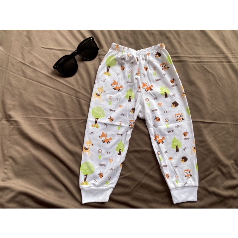 Celana PANJANG TARA PUTIH Motif / Celana Anak Dan Bayi Pempers SML