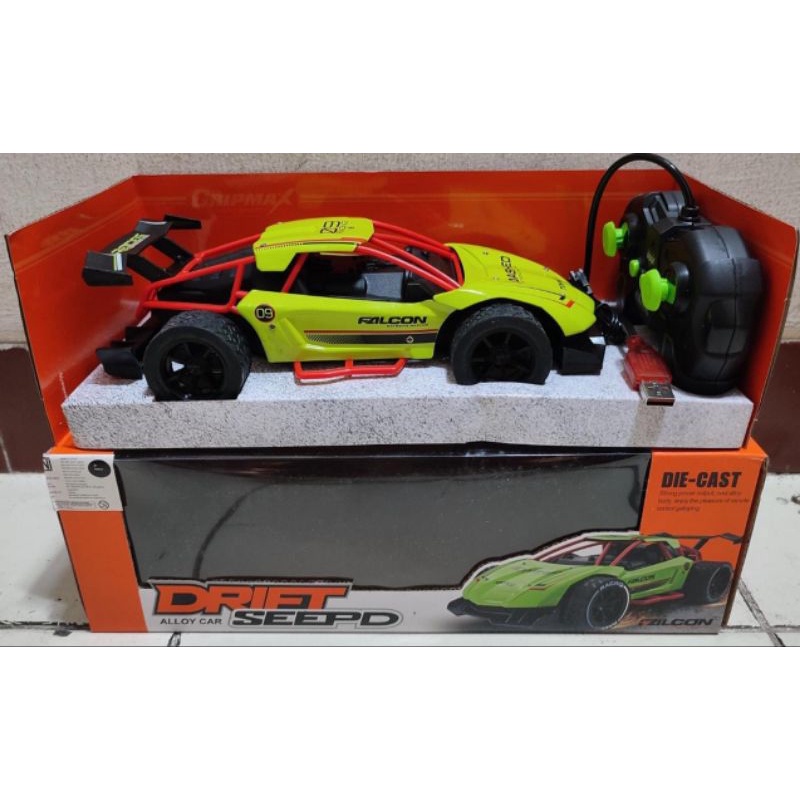 rc Alloy car drift seepd / remote control mobil sport besi