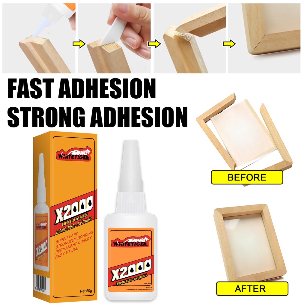 ZYL Ori X2000 Lem Anti Bocor Glue Serbaguna kuat Cairan Perekat Kuat INSTANT Tahan Air Lem Super