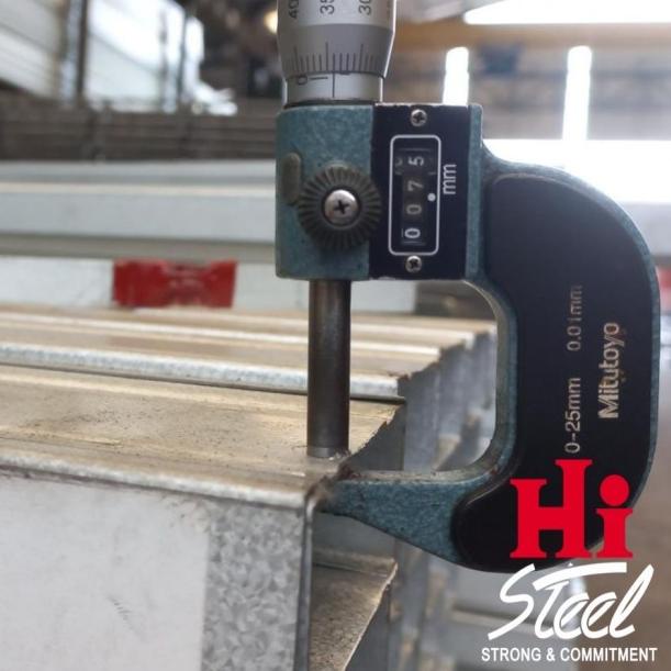 Kaso Baja Ringan 0.75mm / Canal C75 Full / Tiang Kanopi Baja Ringan