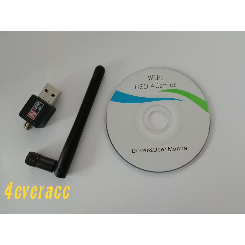 USB WiFi 150Mbps + ANTENA Wireless Adapter 150M