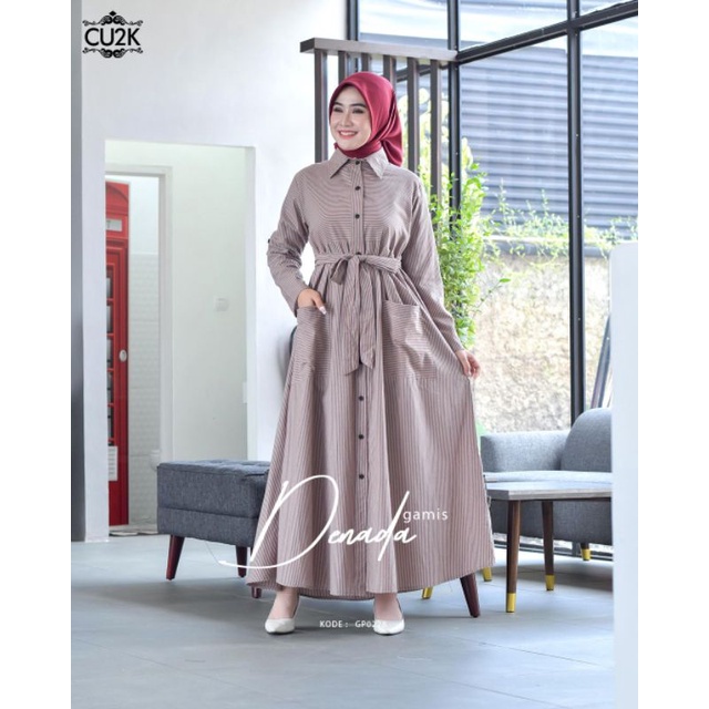 Gamis Cu2k Model Gamis Denada Cu2k terbaru original