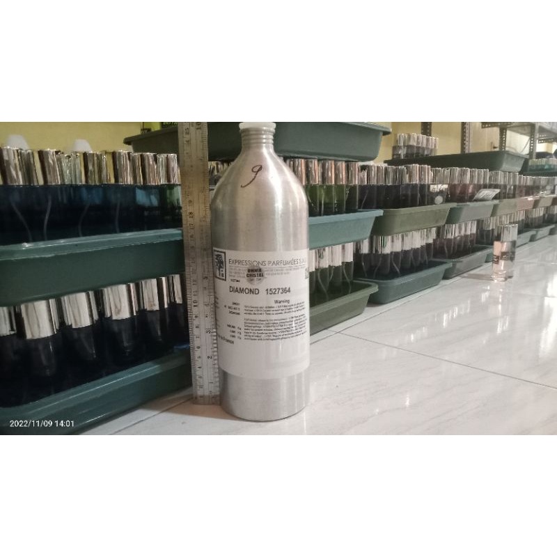 (1 PCS) BOTOL KALENG BEKAS PARFUM 1 KG/1000 ml