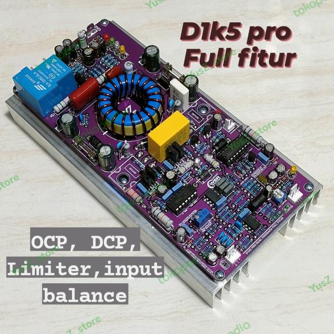 D1K5 Pro Class D Power Amplifier