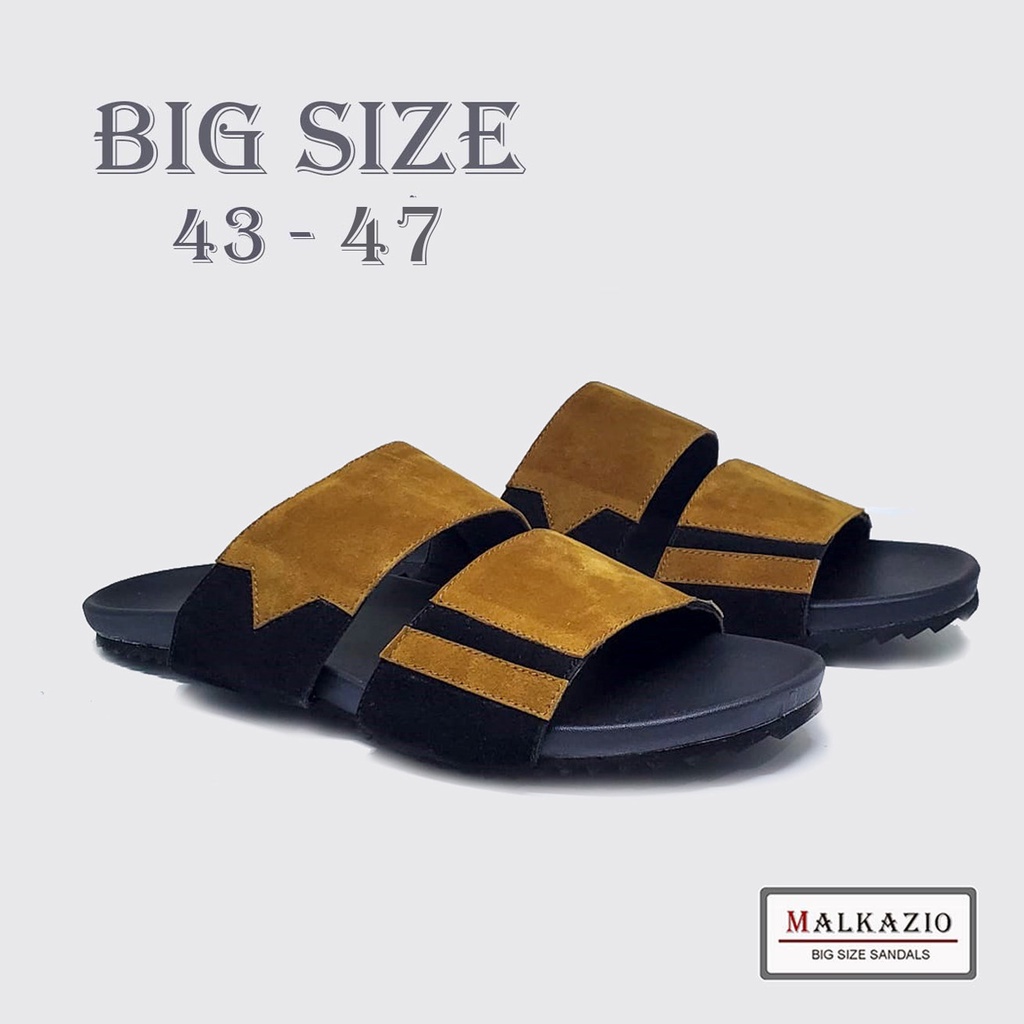 Mzio - BIG SIZE Series | Sandal Pria Ukuran Besar Size 43 44 45 46 47 | Sendal Ukuran Jumbo | ORIGINAL