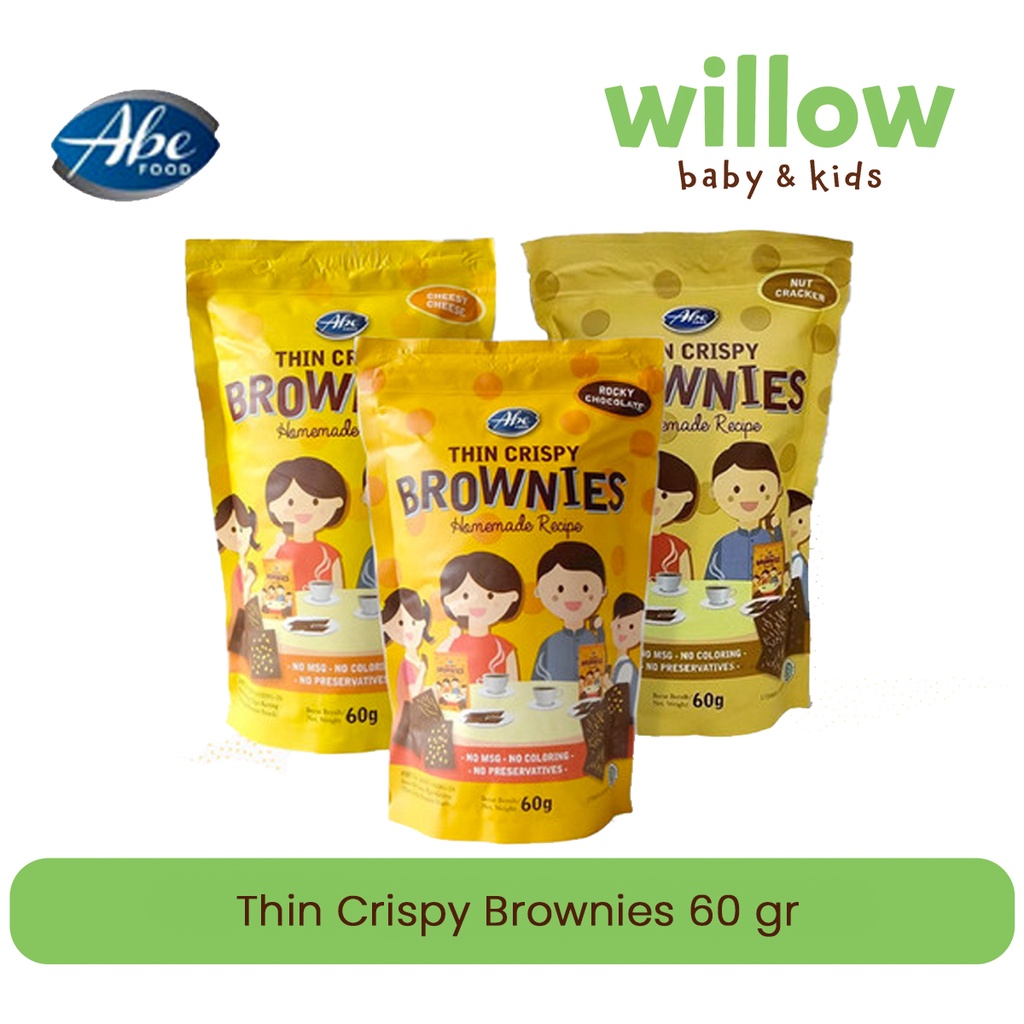 

ABE THIN CRISPY BROWNIES 60GR