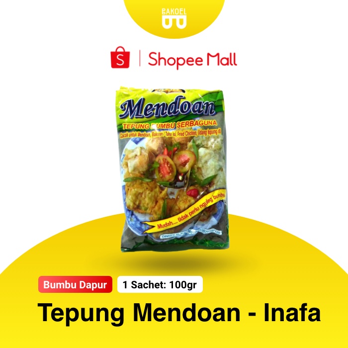 

Tepung Bumbu Tempe Mendoan Instant