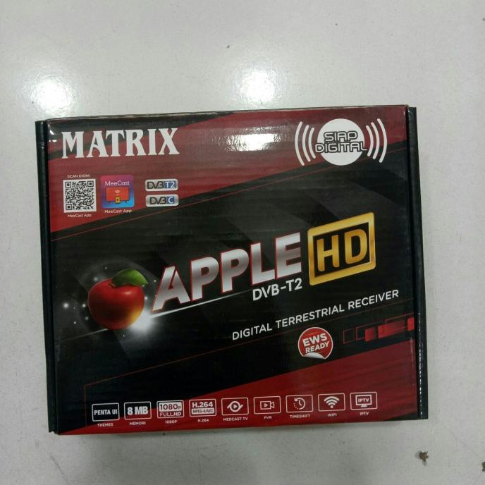 STB Matrix Apple HD merah