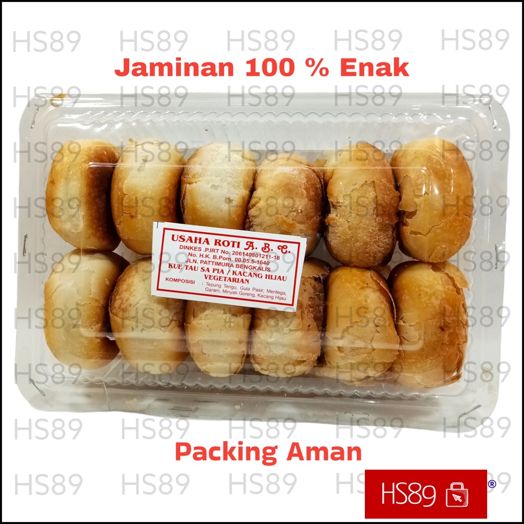 

BAKPIA KACANG HIJAU - TAUSA PIA MERK ABC - VEGETARIAN - BENGKALIS