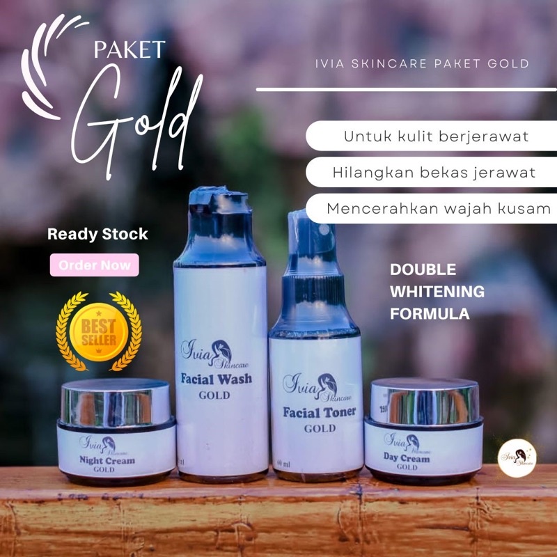 Paket Gold Ivia skincare