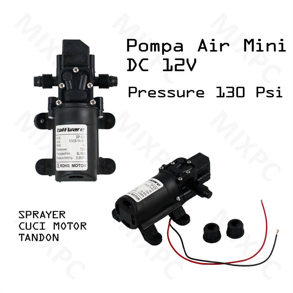 POMPA AIR DC 12V POMPA SPRAYER CUCI MOBIL CUCI MOTOR DINAMO PUMP