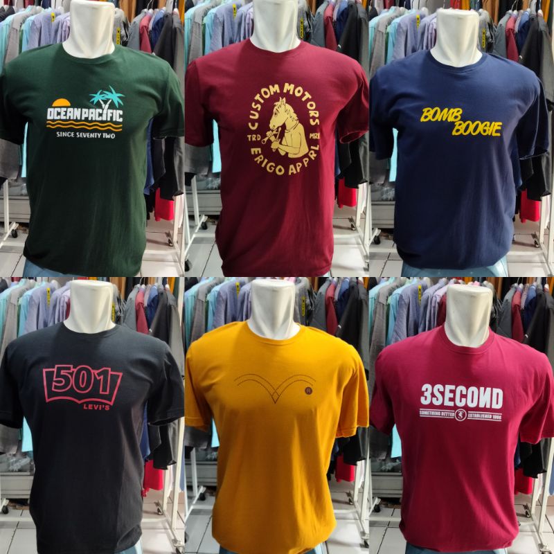 Kaos Pria | Kaos Obral | Kaos oblong Murah