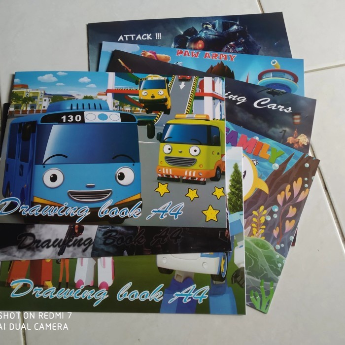 

Buku gambar A4 Drawing book isi 8 lembar