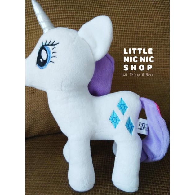 Boneka My Little Pony - Rarity - Rattle Plush Toy - XL