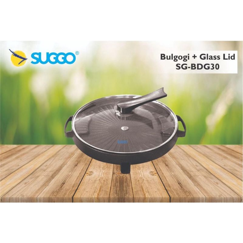 BULGOGI PAN TUTUP KACA GRILL PAN