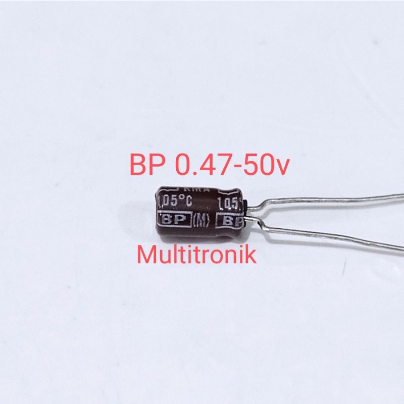 elko BP 0.47uf 50v