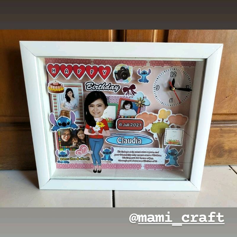 kado ultah unik, karikatur ultah timbul