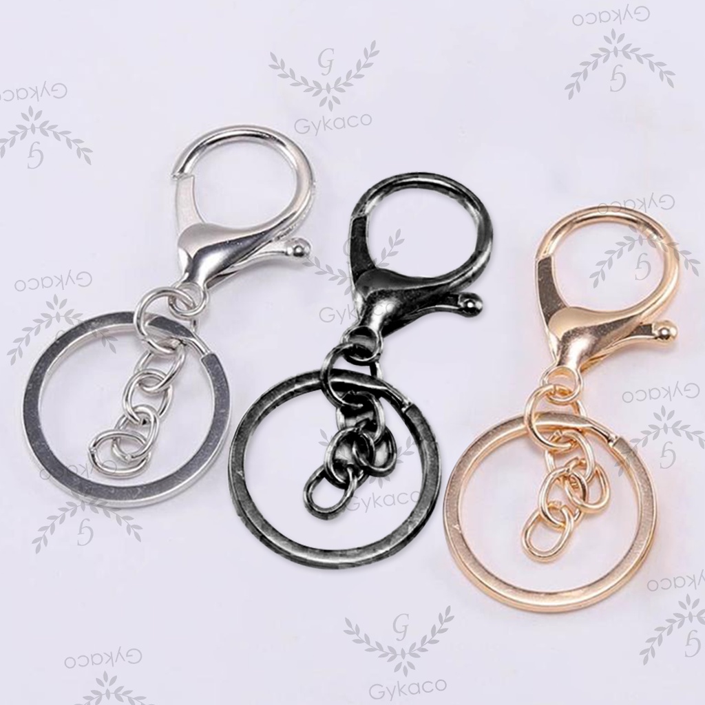 Gantung Kunci Cantolan 2,5 cm (A) / Ring Kaitan / Ring Gaitan - Aksesoris Tas &amp; Dompet Wanita Fashion (IMPORT)