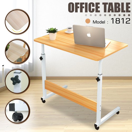 rumah_kita2020 Meja Laptop Portabel Lipat Adjustable Meja Laptop Roda Meja Laptop Lipat Portable Standing