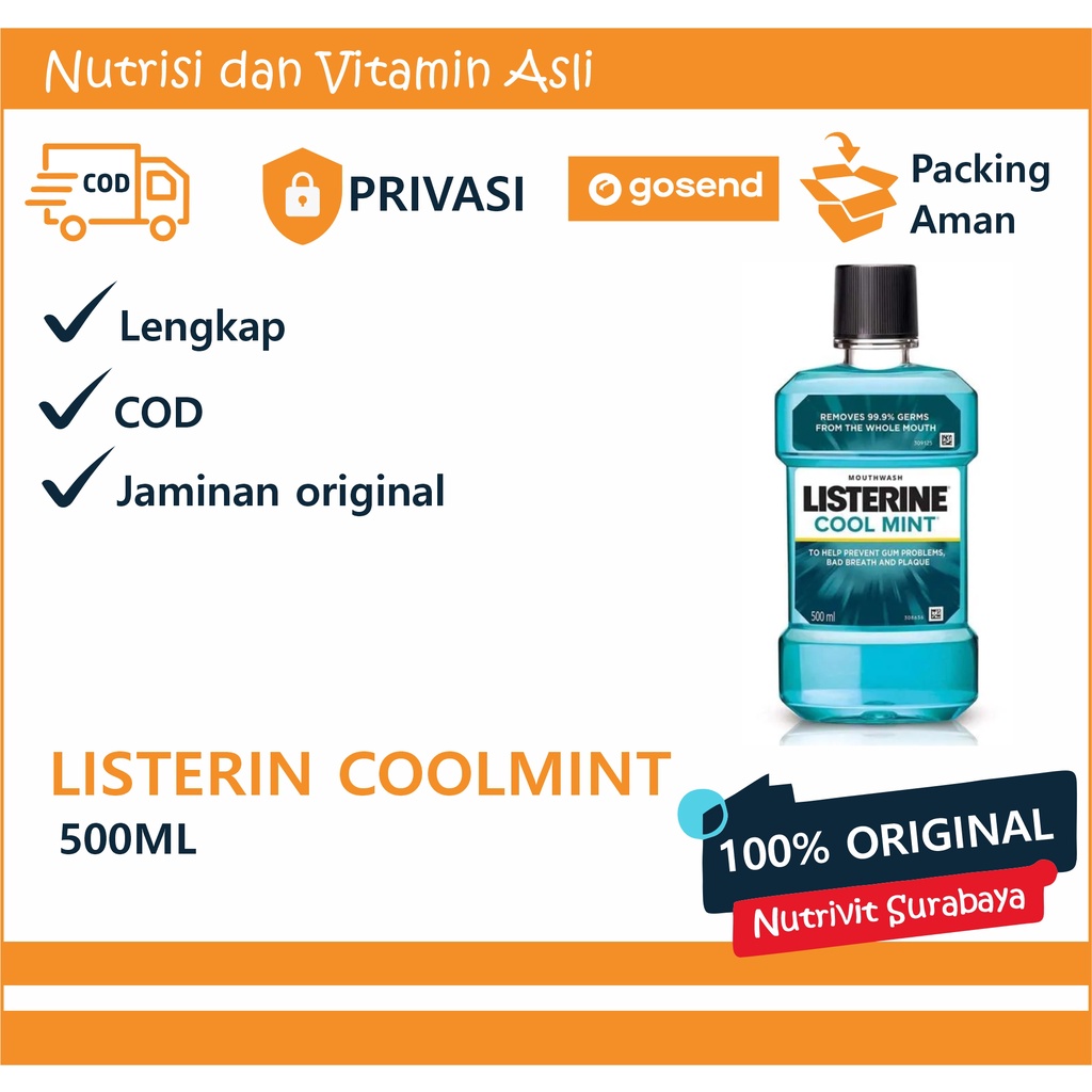 Listerine Obat Kumur 100ml / 250 ML