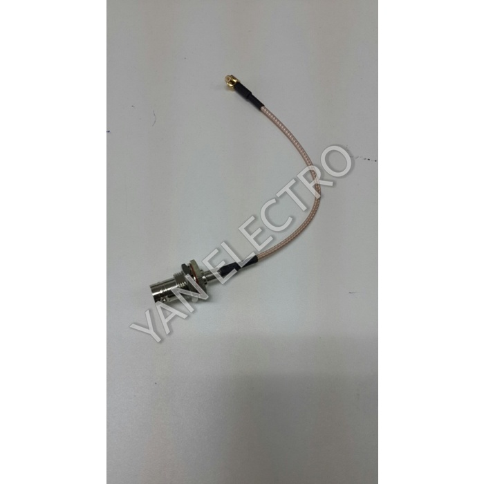 Jual [READY] 15Cm Cable Bnc Female Jack To Mcx Pigtail / Perlengkapan