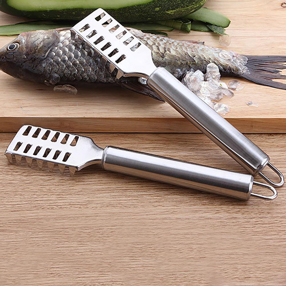 Fish Scale Skin Remover Alat Pembersih Pengupas Sisik Ikan Stainlees Steel