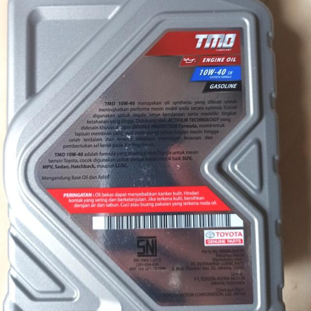 oli tmo 10w 40 1 liter