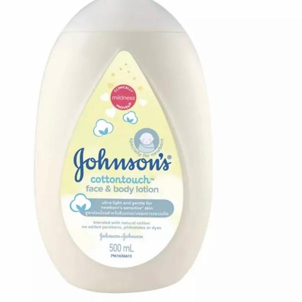 Johnson cotton touch lotion 500ml / Lotion Bayi Cotton Touch