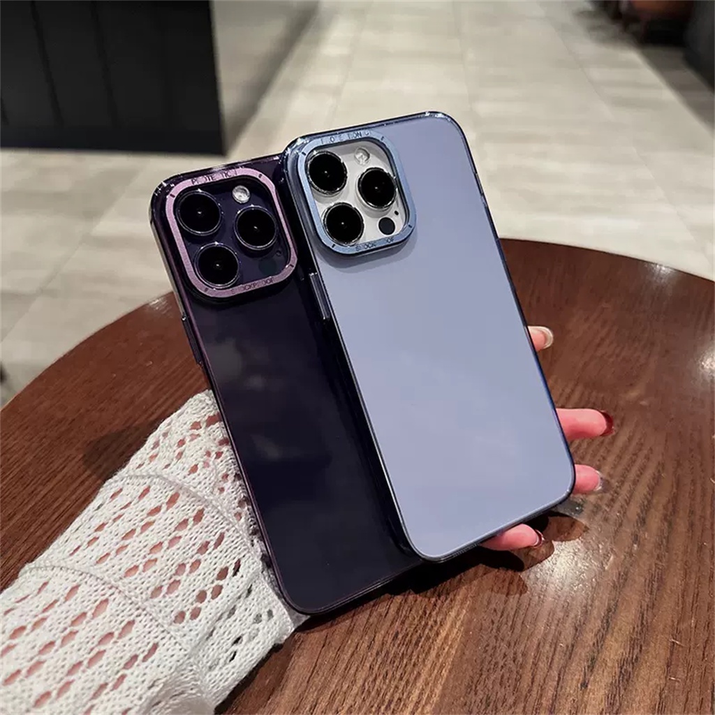 Hard case Pelindung Lensa Kamera Bahan metal 360 Derajat Untuk iphone 14 pro max 14 plus 13 pro max