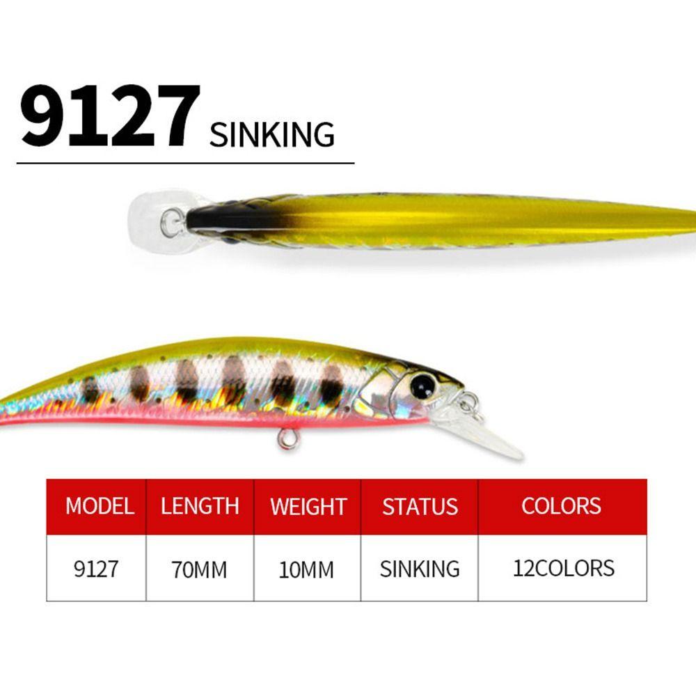 Preva Umpan Ikan Kecil 10g/70mm Tackle Ultra Long Casting Mengambang Umpan Keras Buatan