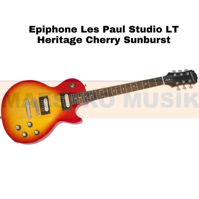 Epiphone Les Paul Studio Lt - Heritage Cherry Sunburst - Packing Kayu