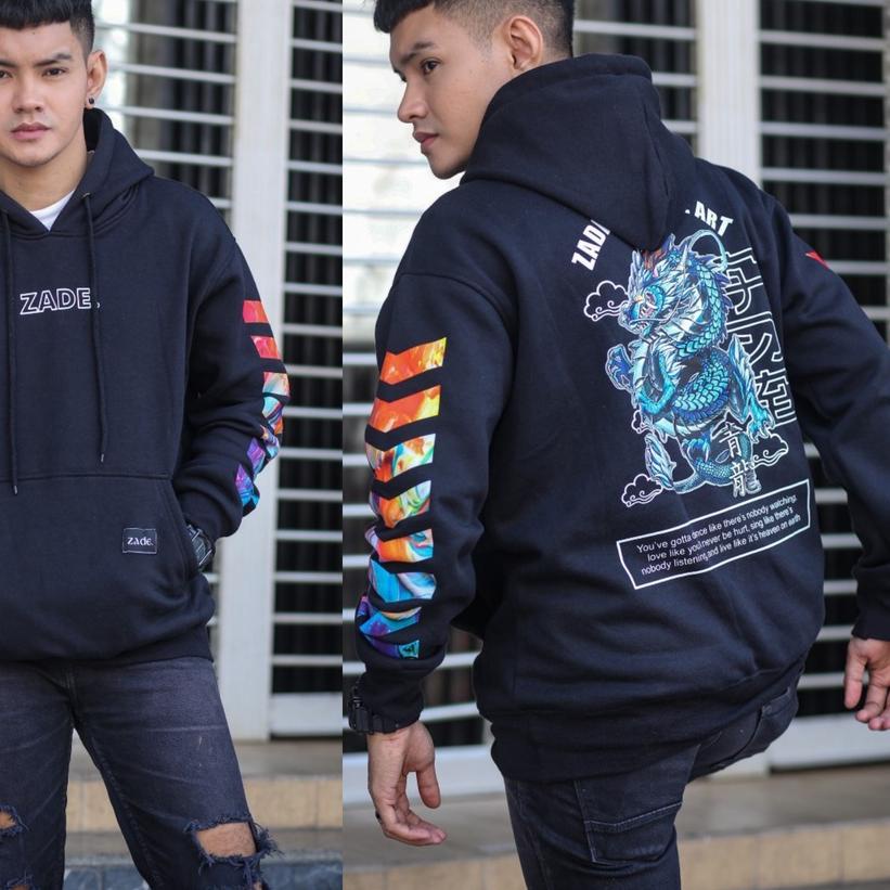 Hoodie Pria Sunmori Sablon Plastisol