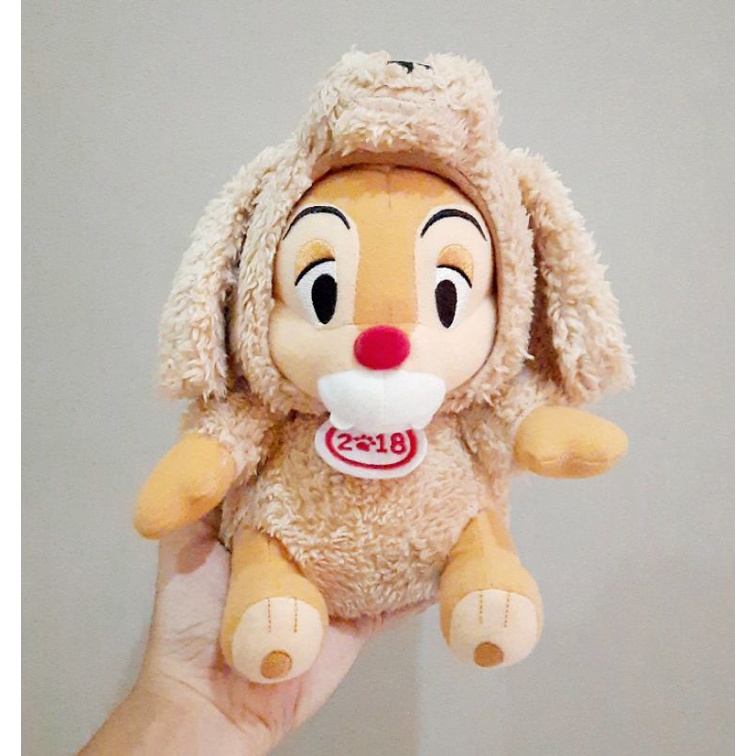 Boneka Tupai Disney Character Dale Costum Guguk Original Size 25 cm