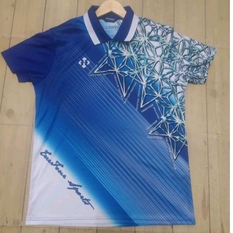 Polo shirt/Kaos Kerah Jersey Badminton Thrift Preloved Size XL