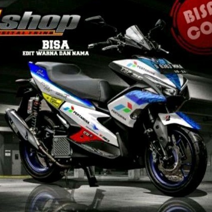 Decal stiker Aerox Mandalica Stiker Fullbody