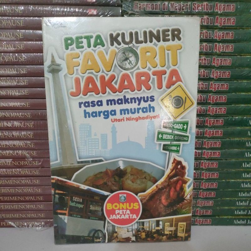 Buku Original - Buku Peta Kuliner Favorit Jakarta
