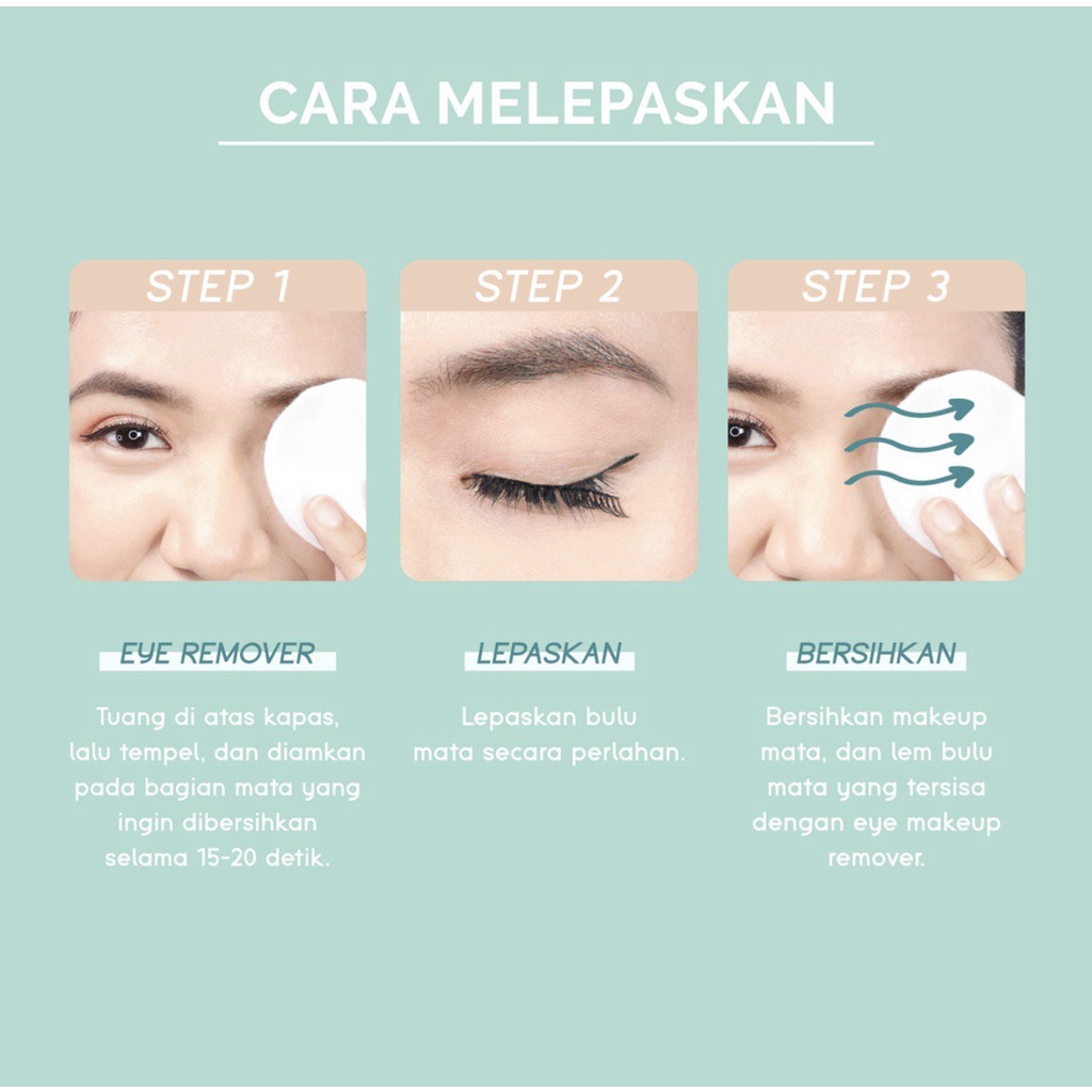 GlamFix Natural Single Lashes | Perfect Blink Lashes | Glam Fix False Eyelashes Bulu Mata Palsu Natural Y.O.U
