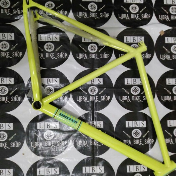 Frame Only Frame Fixie United Soloist 7 Kuning