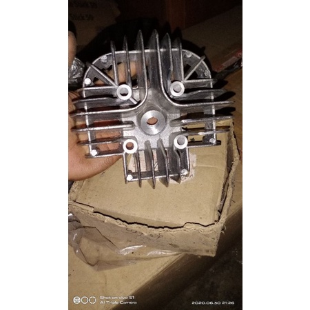 cylinder head kop deksel kop busi yamaha v80